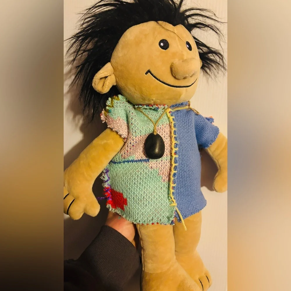 Sobo Colorful Patchwork Troll Doll - Picture 2 of 9